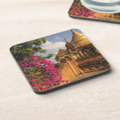 Dhamma Yazaka Pagoda in Bagan (Pagan), Myanmar Drankjes Onderzetter (Linkerzijde)