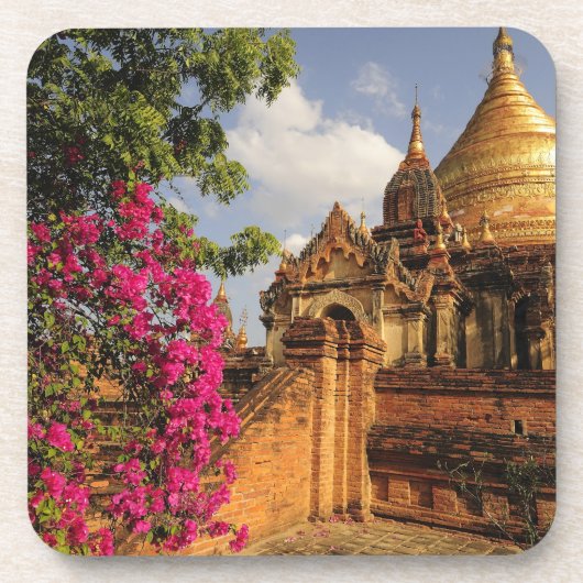 Dhamma Yazaka Pagoda in Bagan (Pagan), Myanmar Drankjes Onderzetter (Voorkant)