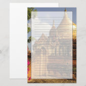 Dhamma Yazaka Pagode in Bagan (Pagan), Myanmar Briefpapier (Voorkant / Achterkant)