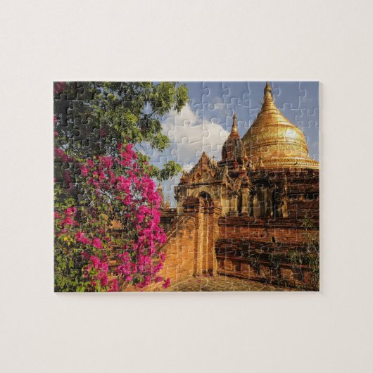Dhamma Yazaka Pagode in Bagan (Pagan), Myanmar Legpuzzel (Horizontaal)