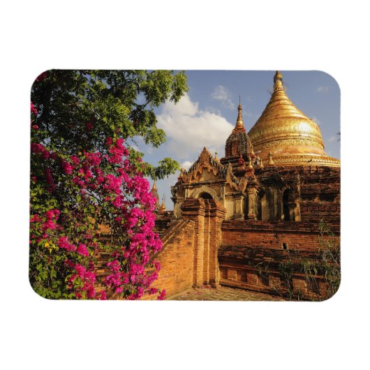Dhamma Yazaka Pagode in Bagan (Pagan), Myanmar Magneet (Horizontaal)