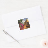 Dhamma Yazaka Pagode in Bagan (Pagan), Myanmar Vierkante Sticker (Envelop)
