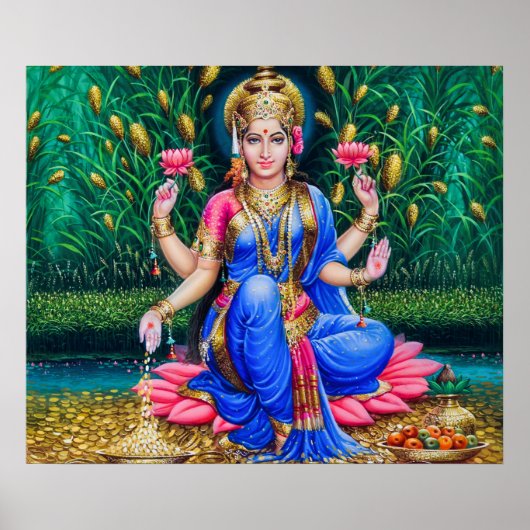 Dhanya Lakshmi door Sapar Brothers Poster (Voorkant)