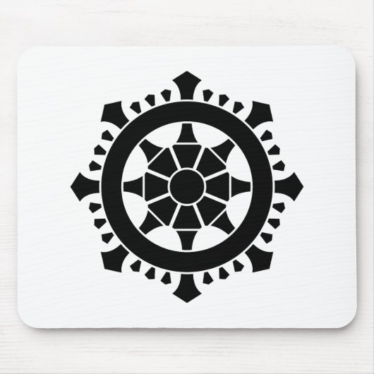 Dharma chakra muismat (Voorkant)