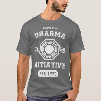 Dharma Initiative athletic department Light ver T-shirt