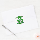 Dharma Karma Eco Design Ronde Sticker (Envelop)
