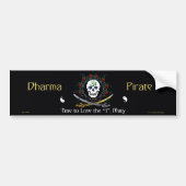 Dharma Pirate 2 Bumpersticker (Voorkant)