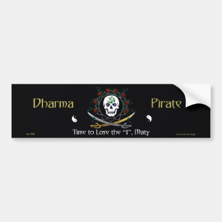 Dharma Pirate 2 Bumpersticker