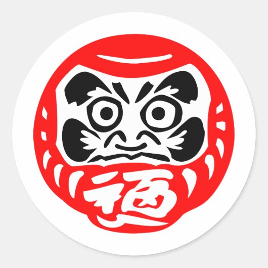 Dharma Ronde Sticker (Voorkant)