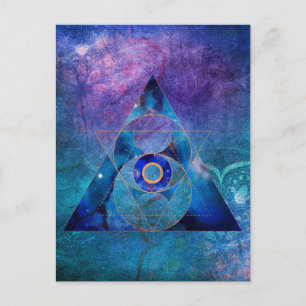 Dharma Sacred Geometry Galaxy Briefkaart