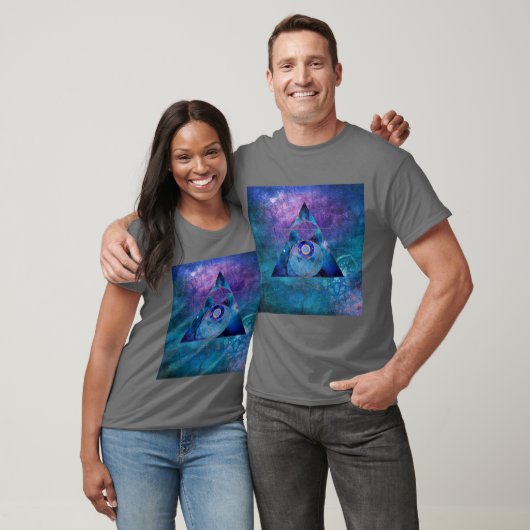 Dharma Sacred Geometry Galaxy  T-shirt (Unisex)