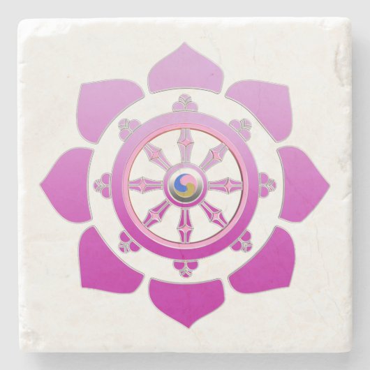 Dharma Stenen Onderzetter (Voorkant)