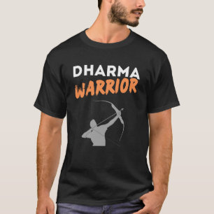 Dharma Warrior Inspirerend Hindoe Spiritueel Cultu T-shirt
