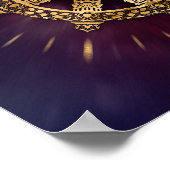 Dharma Wheel - Dharmachakra Poster (Hoek)