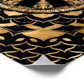 Dharma Wheel - Dharmachakra Poster (Hoek)