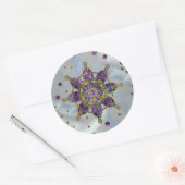 Dharma Wheel - Dharmachakra Ronde Sticker (Envelop)