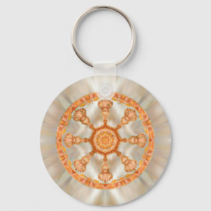 Dharma Wheel - Dharmachakra Sleutelhanger