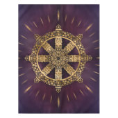 Dharma Wheel - Dharmachakra Tafelkleed (Voorkant)