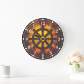  Dharma Wheel Grote Klok (Huis)