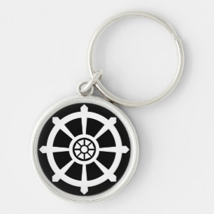 Dharma Wheel Insight Sleutelhanger