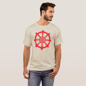 Dharma Wheel Insight T-shirt (Voorkant volledig)