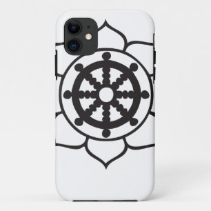 Dharma Wheel Lotus iPhone 11 Hoesje