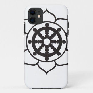 Dharma Wheel Lotus iPhone 11 Hoesje
