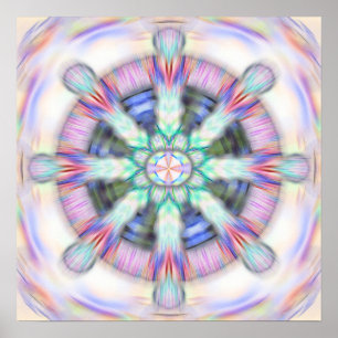 Dharma Wheel Poster