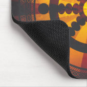  Dharma Wheel Print Muismat (Hoek)