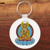 Dharmachakra Buddha Sleutelhanger (Voorkant)