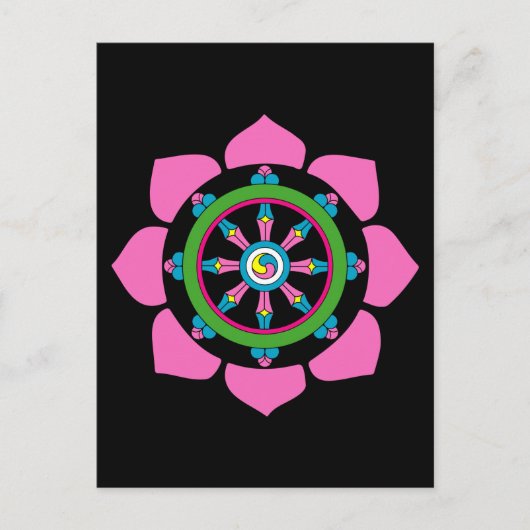 Dharmawiel Briefkaart (Voorkant)