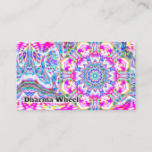 Dharmawiel ( u kunt de woorden wijzigen ) visitekaartje (Voorkant)
