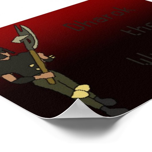 Dharok het Wretched Poster (Hoek)