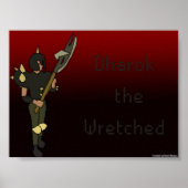 Dharok het Wretched Poster (Voorkant)