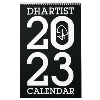 Dhartist 2023-agenda kalender