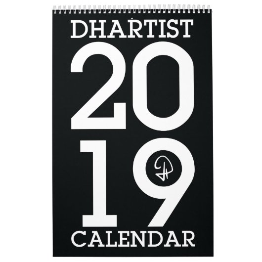 DHARTIST-agenda - 2019 Kalender (Hoes)