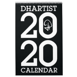 DHARTIST-agenda - 2020 Kalender