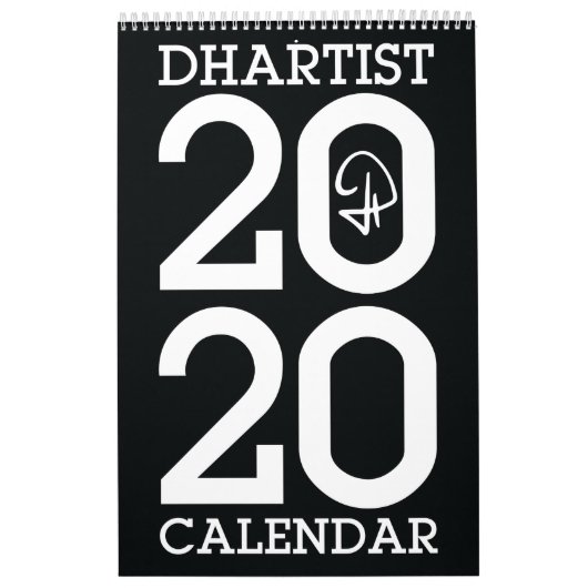 DHARTIST-agenda - 2020 Kalender (Hoes)