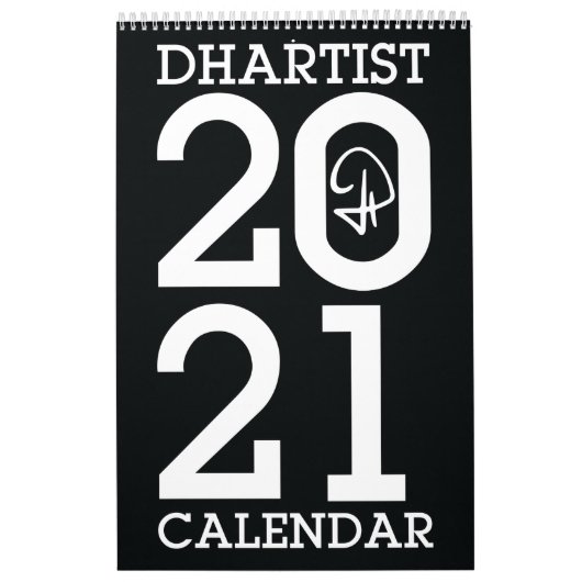 DHARTIST-agenda - 2021 Kalender (Hoes)