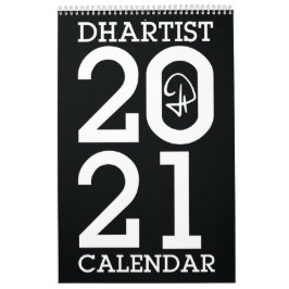 DHARTIST-agenda - 2021 Kalender