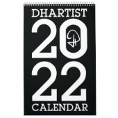 Dhartist-agenda - 2022 kalender (Hoes)