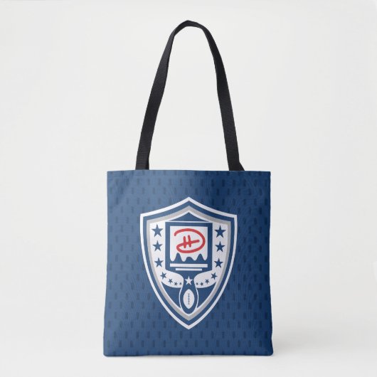 DHartist League Collectie (blauw) - Canvas tas (Voorkant)
