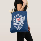 DHartist League Collectie (blauw) - Canvas tas (Dichtbij)