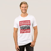 Dhaulagiri-expeditie Tri-Blend Shirt (Voorkant volledig)