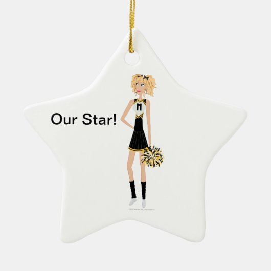 DHG Ceramic Star Ornament (Voorkant)