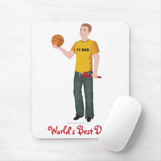 DHG Mousepad Muismat (Met muis)