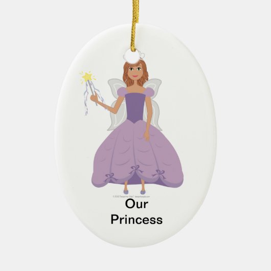 DHG Oval Ceramic Ornament (Voorkant)