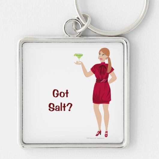 DHG Premium Large Square Sleutelhanger (Voorkant)