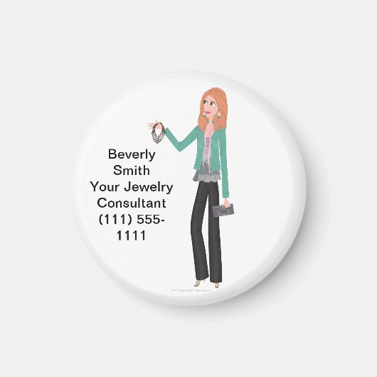 DHG Ronde Magneet (1,25 inch) (Voorkant)