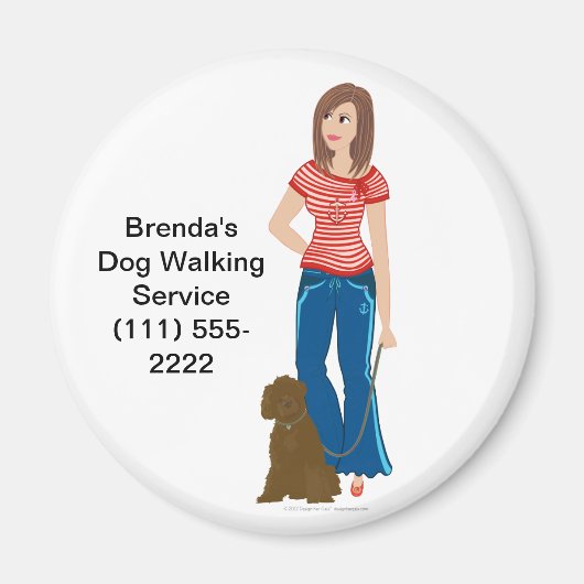 DHG Ronde Magneet (2,25 inch) (Voorkant)